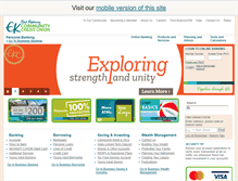 Tablet Screenshot of ekccu.com